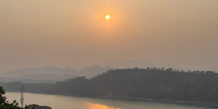 Sonnenuntergang in Vang Vieng