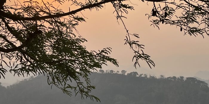 Sonnenuntergang in Vangvieng