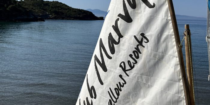 Segeln auf dem Meer